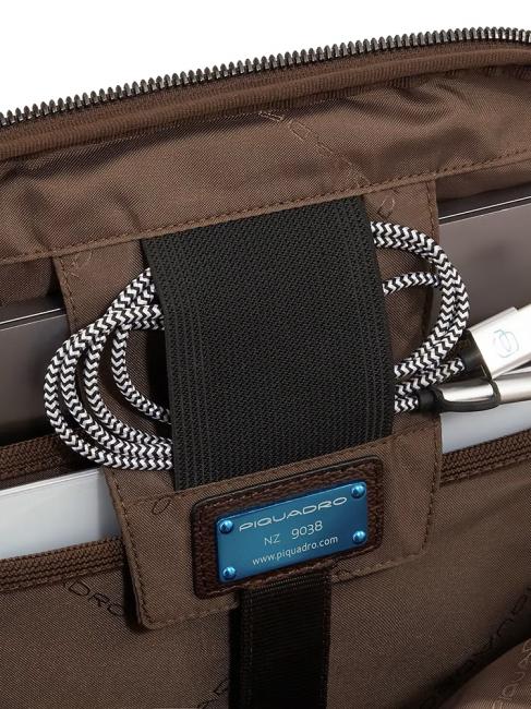 PAAVO Laptop-Rucksack 15,6", aus Leder MORO - PC-Rucks&auml;cke