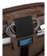 PIQUADRO PAAVO Laptop-Rucksack 15,6", aus Leder MORO - PC-Rucks&auml;cke - 5