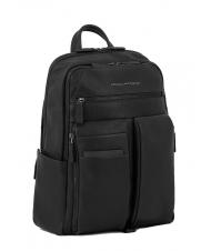 PIQUADRO PAAVO Laptop-Rucksack 14", aus Leder - PC-Rucks&auml;cke