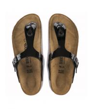 BIRKENSTOCK GIZEH Birko-Flor-Lack Schwarz - Schuhe Unisex - 3
