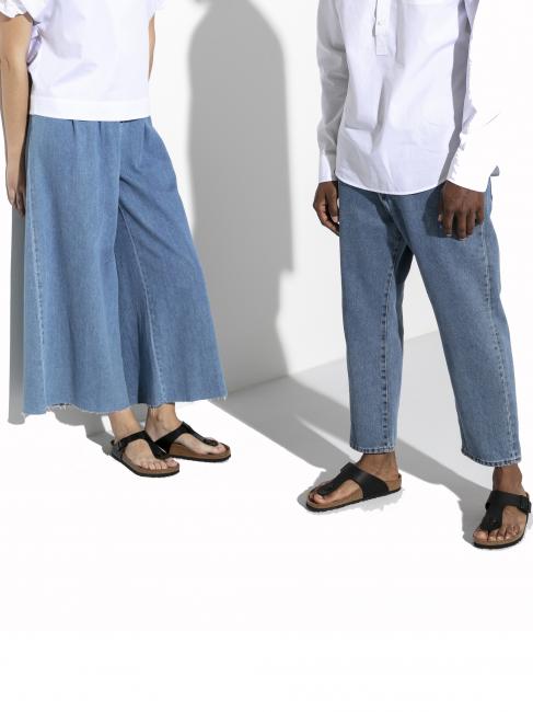 GIZEH Birko-Flor-Lack Schwarz - Schuhe Unisex