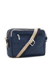 KIPLING ABANU M Schultertasche endlose blaue Pr&auml;gung - Damentaschen - 3