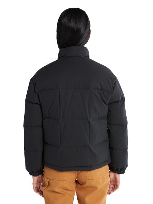 OVERSIZE PUFFER Kurze Jacke SCHWARZ - Daunenjacken f&uuml;r Damen