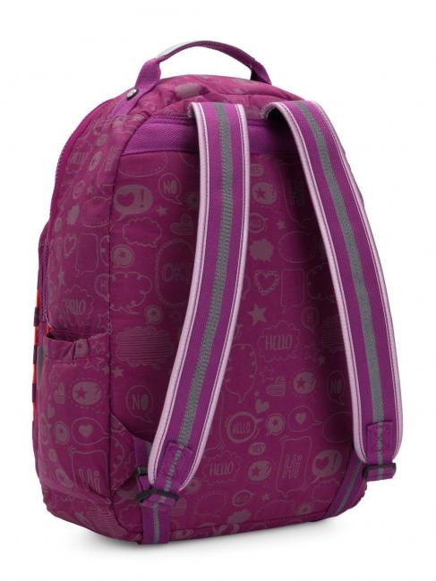 SEOUL 15" Laptop-Rucksack Taschenlampe Aussage - Rucks&auml;cke f&uuml;r Schule &amp; Freizeit