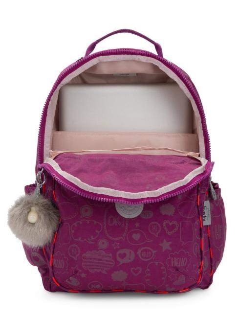 SEOUL 15" Laptop-Rucksack Taschenlampe Aussage - Rucks&auml;cke f&uuml;r Schule &amp; Freizeit