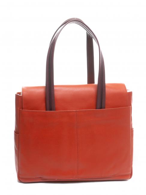LADY BUSINESS Ledertasche f&uuml;r 13" Stk Rot - Damentaschen