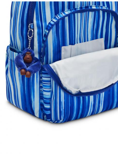 SEOUL KIDS 15 "Laptop-Rucksack k&ouml;nigliche Streifen - Rucks&auml;cke f&uuml;r Schule &amp; Freizeit