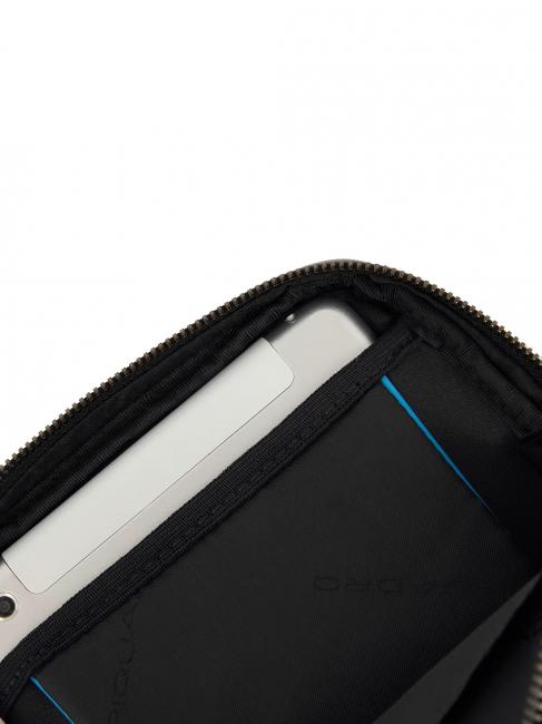 MODUS RESTYLING iPad-Minitasche aus Leder Schwarz - Umh&auml;ngetaschen Herren