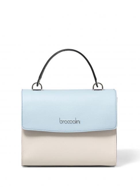 ALICIA Ordnertasche mit Schultergurt beige / mehrfarbig - Damentaschen