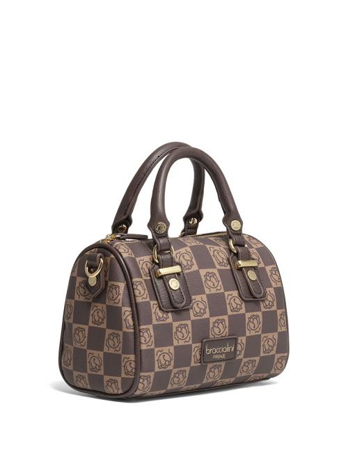 MONORANGE Minitasche mit Schultergurt Braun - Damentaschen