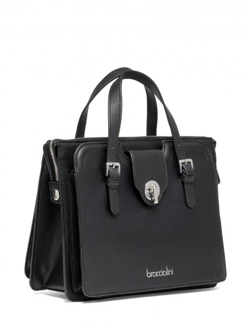 ALICIA Handtasche mit Schulterriemen Schwarz - Damentaschen