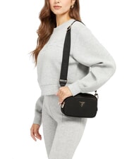 GUESS ECO GEMMA Schulter-Mini-Kameratasche SCHWARZ - Damentaschen - 4