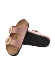 BIRKENSTOCK ARIZONA BIG BUCKLE Slipper aus Nubukleder alte Rosen - Damenschuhe - 4