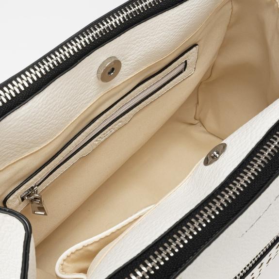 NADINE Umh&auml;ngetasche, mit Schultergurt Wei&szlig; - Damentaschen