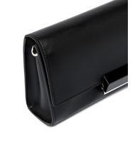 GIANNI CHIARINI LILY Clutch aus Leder mit Schultergurt Schwarz - Damentaschen - 4