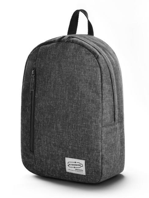 RE-GENERATION 15" Laptop-Rucksack SCHWARZ - Rucks&auml;cke f&uuml;r Schule &amp; Freizeit