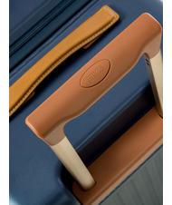 BRIC&rsquo;S CAPRI Gep&auml;ckwagen mittlerer Gr&ouml;&szlig;e Blau - Harte Trolleys - 6