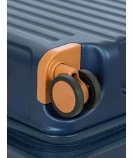 BRIC&rsquo;S CAPRI Gep&auml;ckwagen mittlerer Gr&ouml;&szlig;e Blau - Harte Trolleys - 9