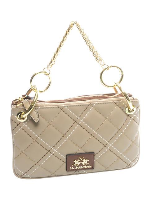 HELDA Minitasche mit Kette Beige - Damentaschen