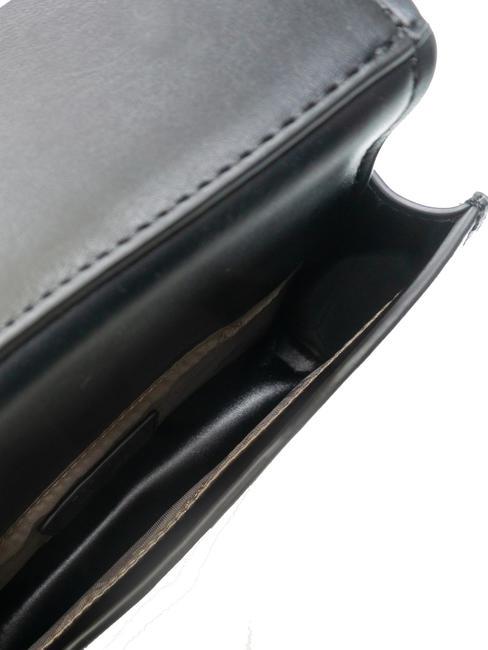 HERITAGE Clutch mit Schultergurt Schwarz - Damentaschen