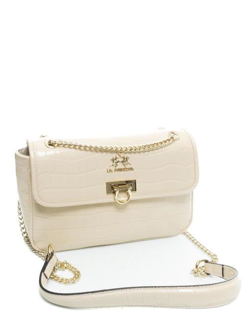 GERALDINA Tasche mit Kokosnuss-Print Creme - Damentaschen