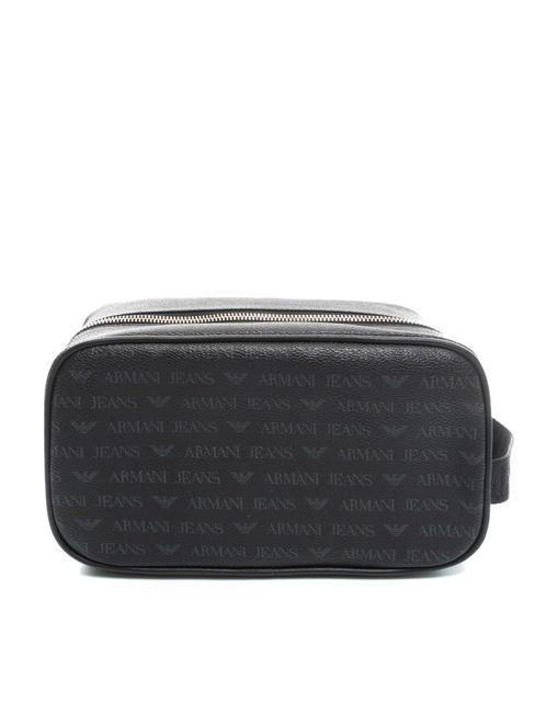 LOGO PRINT Sch&ouml;nheit mit Seitenmanschette Schwarz - Beauty-Case