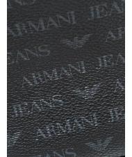 ARMANI JEANS LOGO PRINT Sch&ouml;nheit mit Seitenmanschette Schwarz - Beauty-Case - 3