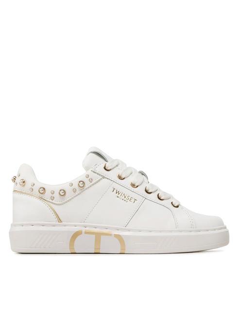 PEARLS Turnschuhe mit Perlen optisch wei&szlig; - Damenschuhe