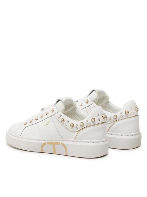 PEARLS Turnschuhe mit Perlen optisch wei&szlig; - Damenschuhe