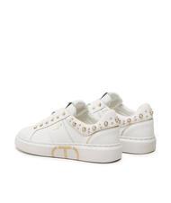 TWINSET PEARLS Turnschuhe mit Perlen optisch wei&szlig; - Damenschuhe - 4