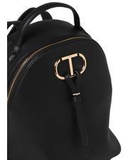 TWINSET SMALL BELT Rucksack mit Riemen Schwarz - Damentaschen - 3