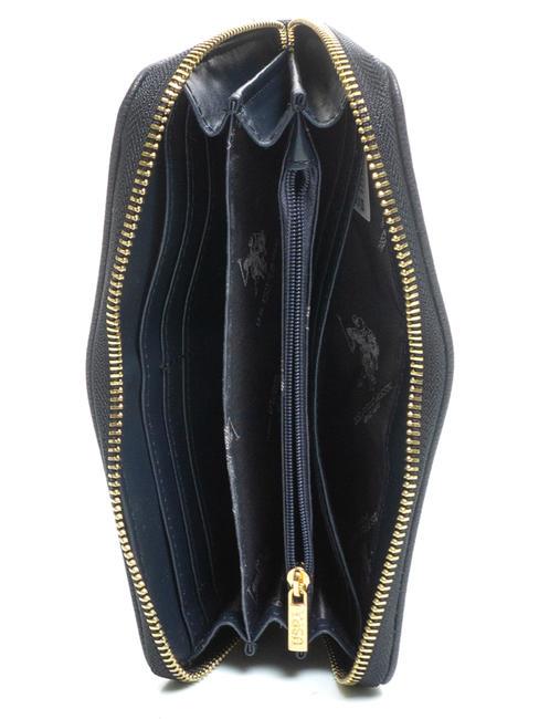 NEW JONES Brieftasche mit Rei&szlig;verschluss NAVY BLAU - Brieftaschen Damen