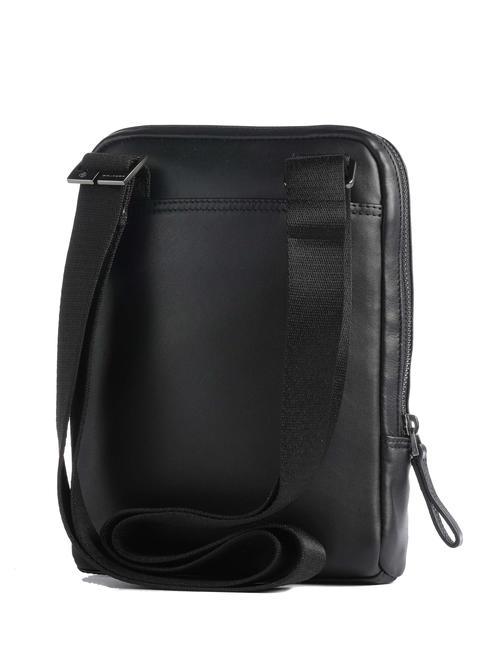 PAN Kleine Ledergeldb&ouml;rse Schwarz - Umh&auml;ngetaschen Herren