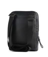 PIQUADRO PAN Kleine Ledergeldb&ouml;rse Schwarz - Umh&auml;ngetaschen Herren - 2