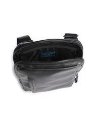 PIQUADRO PAN Kleine Ledergeldb&ouml;rse Schwarz - Umh&auml;ngetaschen Herren - 4