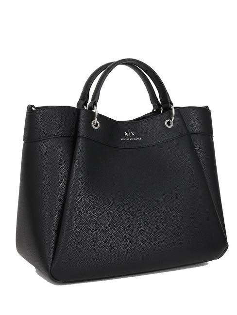 WAVE Handtasche mit Schulterriemen Schwarz - Damentaschen