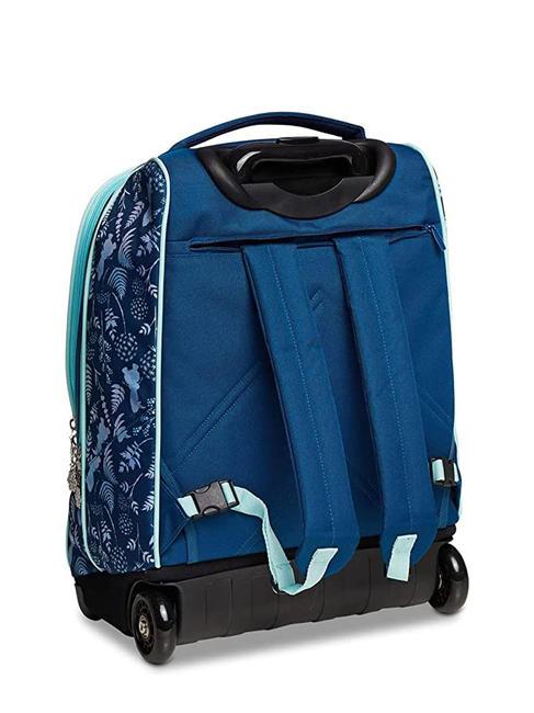 BELIEVE IN YOURSELF Trolley-Rucksack 2 Rollen tardis blau - Rucks&auml;cke mit Trolleyfunktion