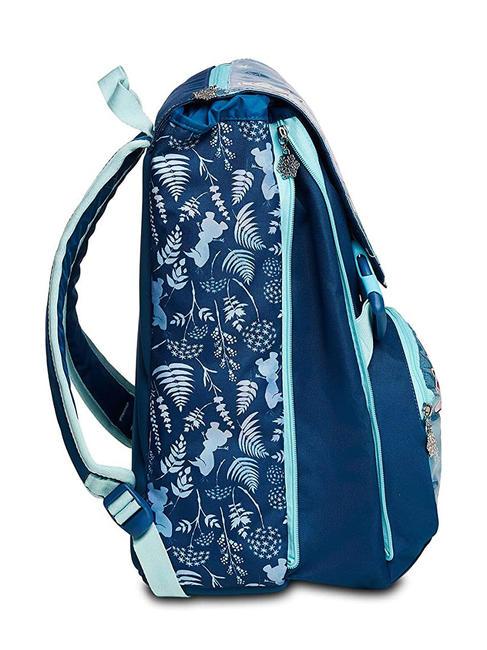 BELIEVE IN YOURSELF Erweiterbarer Rucksack tardis blau - Rucks&auml;cke f&uuml;r Schule &amp; Freizeit