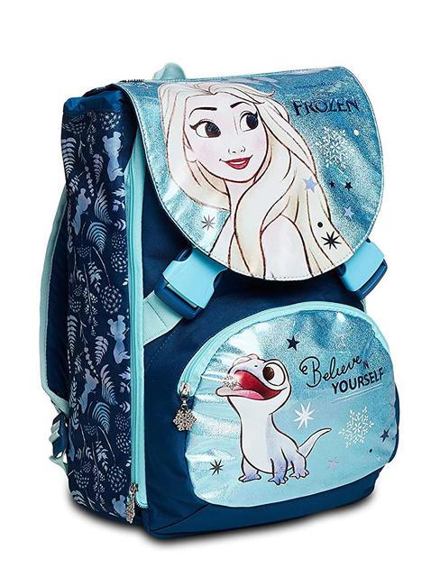 BELIEVE IN YOURSELF Erweiterbarer Rucksack tardis blau - Rucks&auml;cke f&uuml;r Schule &amp; Freizeit