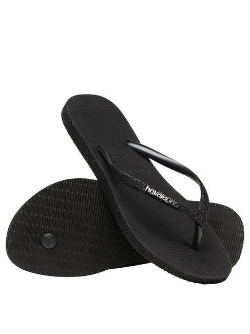 SLIM SPARKLE Flip Flops SCHWARZ - Damenschuhe
