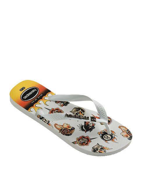 TOP TRIBO Flip Flops Weiss weiss - Herrenschuhe