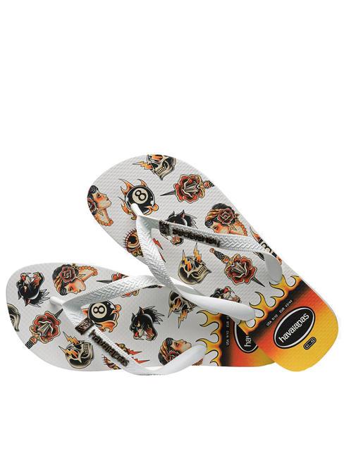 TOP TRIBO Flip Flops Weiss weiss - Herrenschuhe