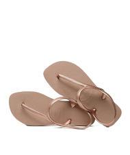 HAVAIANAS FLASH URBAN  Flip-Flop-Sandalen ros&eacute; / gold - Damenschuhe - 4