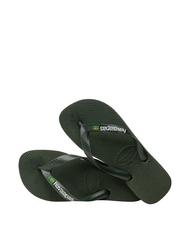 HAVAIANAS BRASIL LOGO Flip-Flops f&uuml;r Herren Schwarz Schwarz - Schuhe Unisex - 4