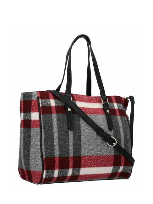 TROPHY Gro&szlig;e Einkaufstasche aus Stoff dunkelgrau - Damentaschen