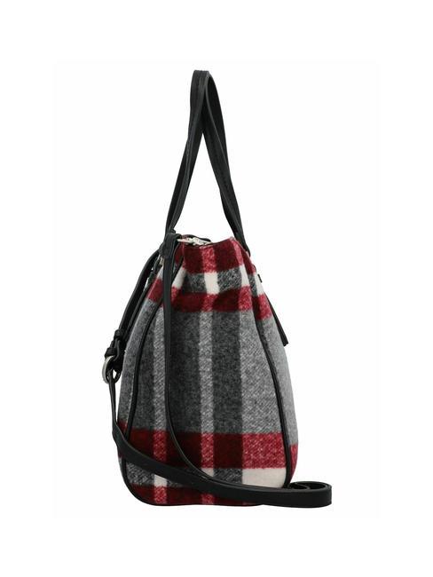 TROPHY Gro&szlig;e Einkaufstasche aus Stoff dunkelgrau - Damentaschen