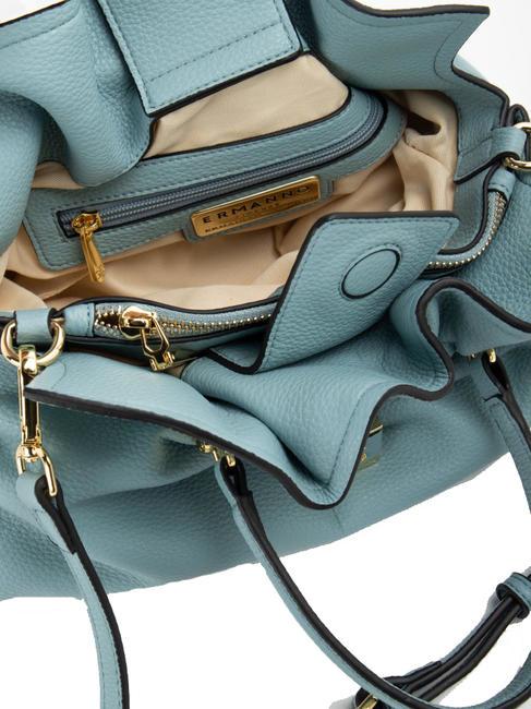 OCTAVIA Gewellte Tragetasche hellblau - Damentaschen