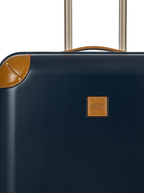 AMALFI Trolley mittlerer Gr&ouml;&szlig;e Blau - Harte Trolleys