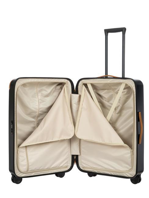 AMALFI Trolley mittlerer Gr&ouml;&szlig;e Schwarz - Harte Trolleys