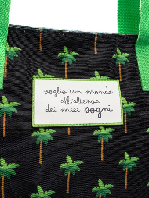 MULTI FANTASY Gro&szlig;e Einkaufstasche Schwarz - Taschen und Accessoires f&uuml;r Kids